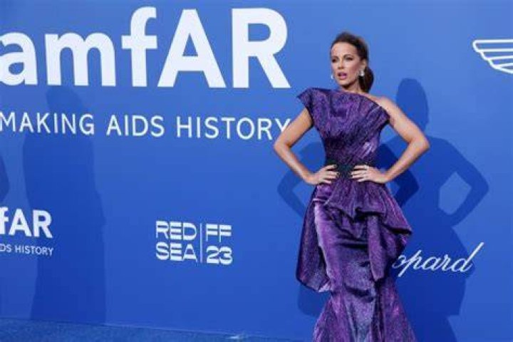 2023 amfAR Gala At Cannes: Photos Of Kate Beckinsale, Halsey & More On The Red Carpet
