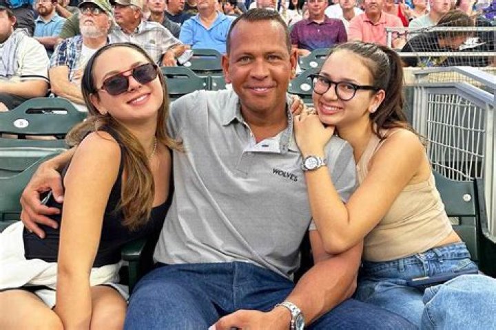 A-Rod Enjoys A ‘Date Night’ With Beautiful Daughters Natasha, 16, & Ella, 13: Photo