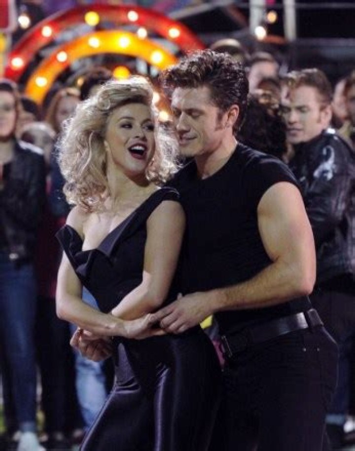 Aaron Tveit & Carlos PenaVega Reveal Man Thongs On ‘Grease: Live’ Set — Watch
