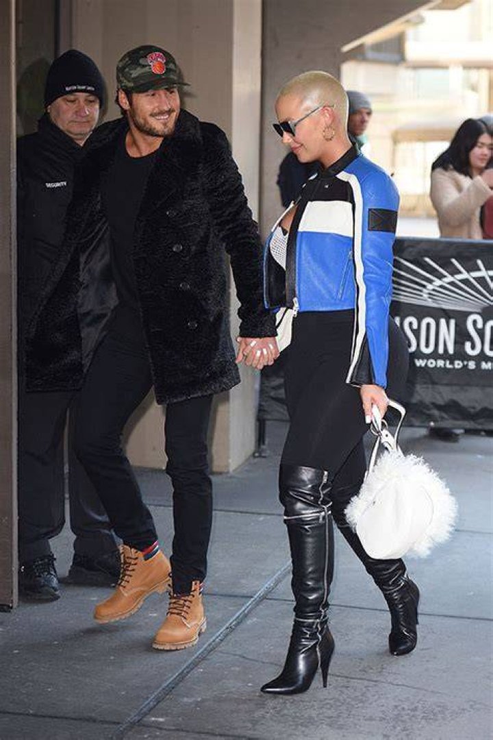 Amber Rose & Val Chmerkovskiy — PICS