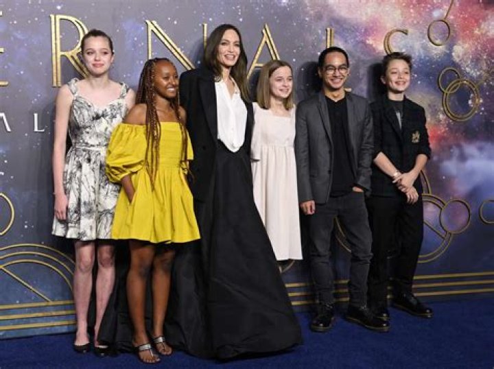 Angelina Jolie’s Daughter Shiloh, 15, Is Taller Than Mom & Siblings As They Stroll Through Paris — Photos