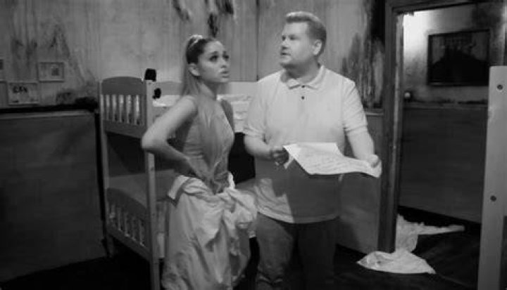 Ariana Grande & James Corden In A Haunted Escape Room — Watch – Hollywood Life