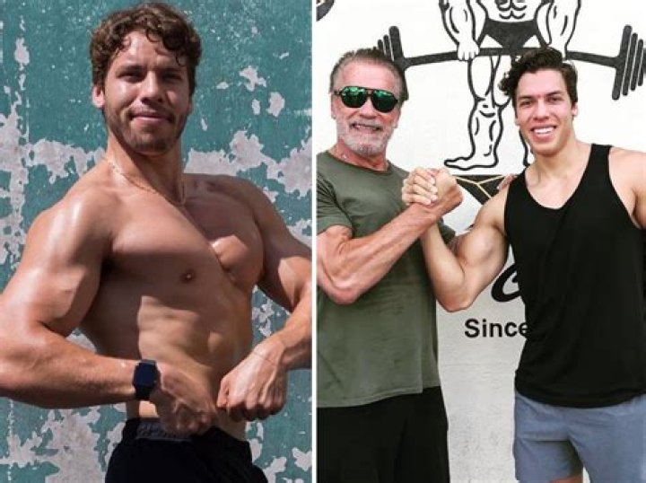 Arnold Schwarzenegger & Son Joseph Baena Look Alike In Post-Gym Selfie – Hollywood Life