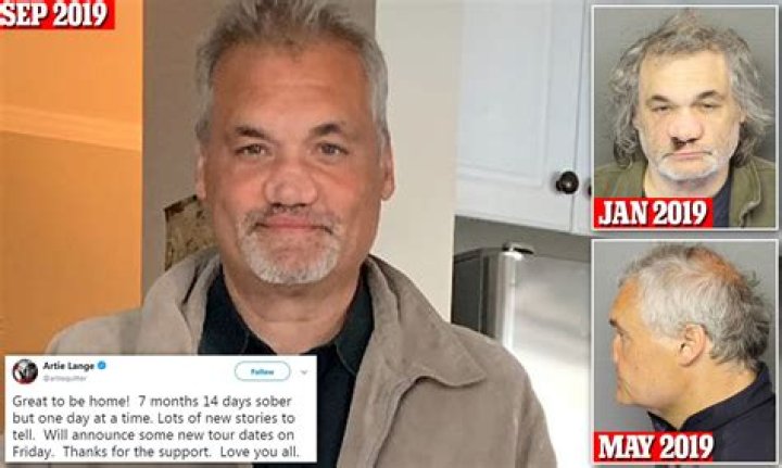 Artie Lange Shows Off Weight Loss & Proudly Reveals He’s 7.5 Mos. Sober