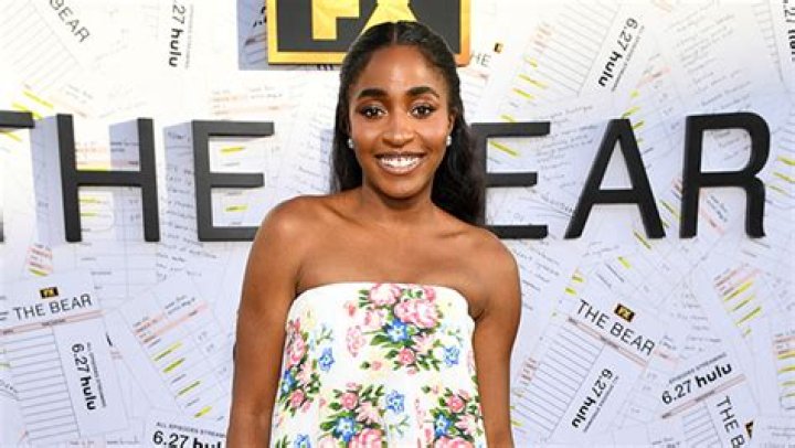 Ayo Edebiri Stuns in Strapless Floral Dress at ‘The Bear’ Season 3 Premiere: Photos
