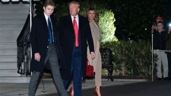 Barron Trump Looks Grown Up Celebrating NYE At Mar-A-Lago: Pic – Hollywood Life