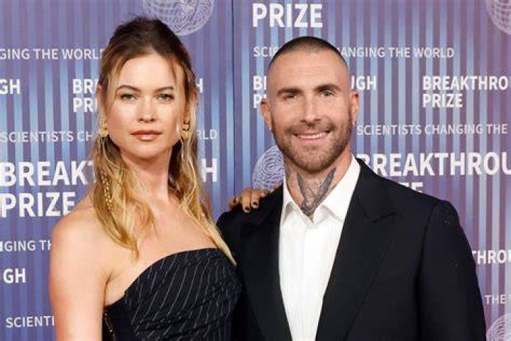 Behati Prinsloo Models Black Bikini While Celebrating 8th Anniversary With Adam Levine