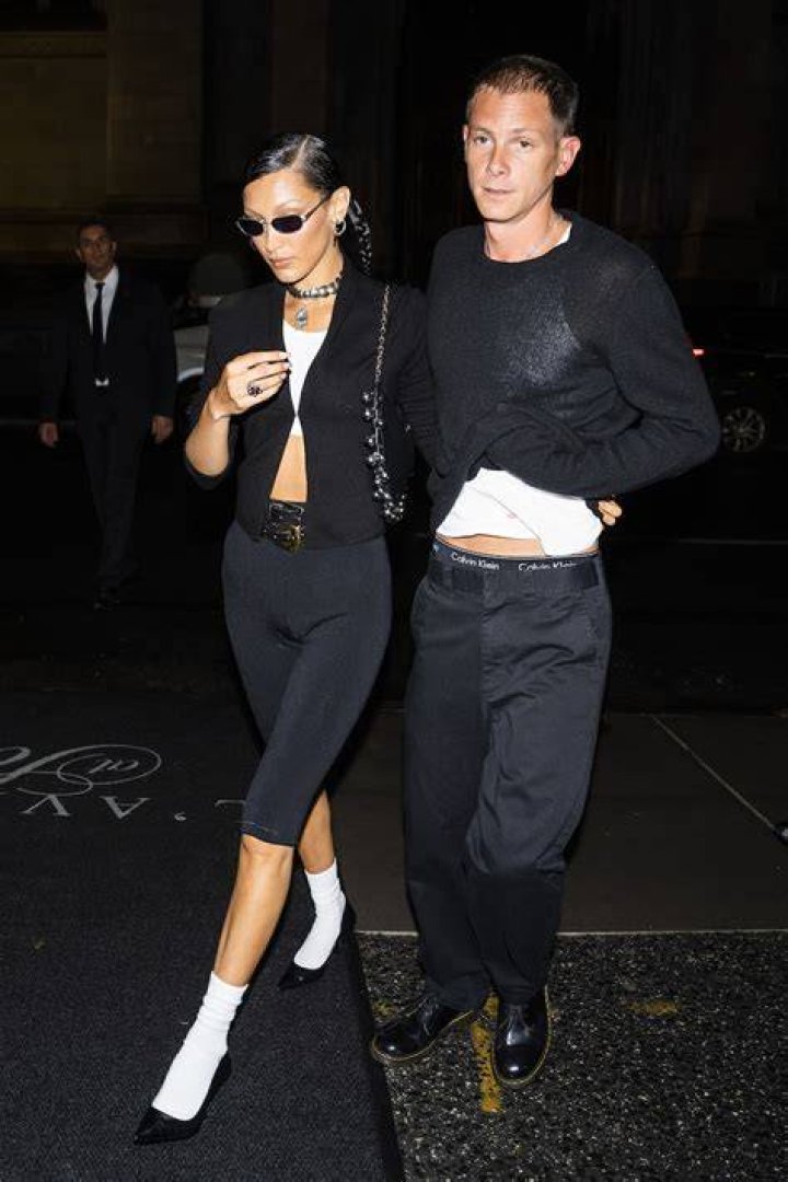 Bella Hadid Holds Hands With BF Marc Kalman While Rocking Ruffled Dress For Cannes — Photos