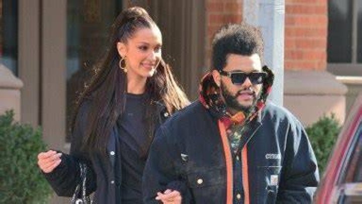 Bella Hadid’s Hair Literally Freezes During Romantic Outing With The Weeknd In NYC — See Pic