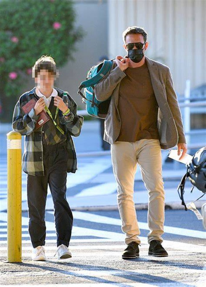 Ben Affleck Bonds With Daughter Seraphina, 12, As He Picks Her Up From The Airport — Photos