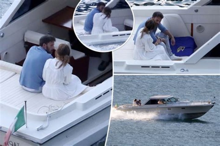 Ben Affleck & Jennifer Lopez’s Honeymoon: Photos of the Married Couple in Italy