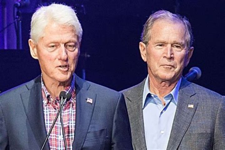 Bill Clinton & George W. Bush Visit Ukrainian Church In Chicago: Video – Hollywood Life