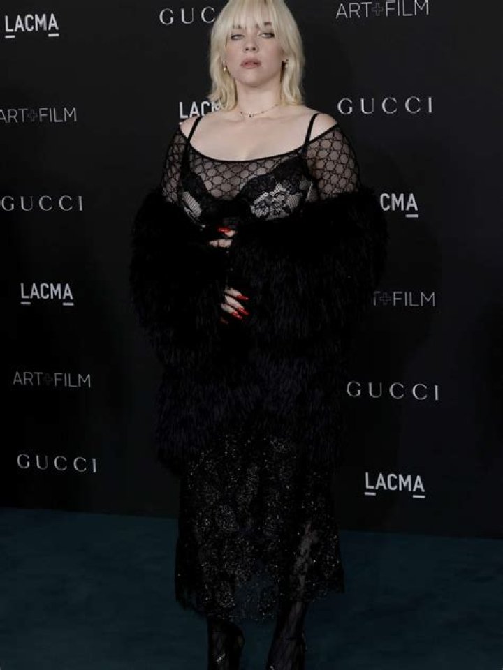Billie Eilish Rocks Lacy Lingerie & Corset Top At Album Release Party – Hollywood Life