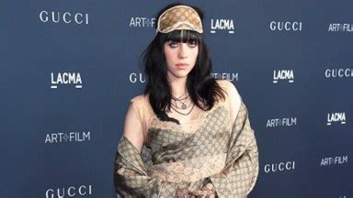 Billie Eilish’s Black Slip Dress & Sheer Tights: Photos – Hollywood Life