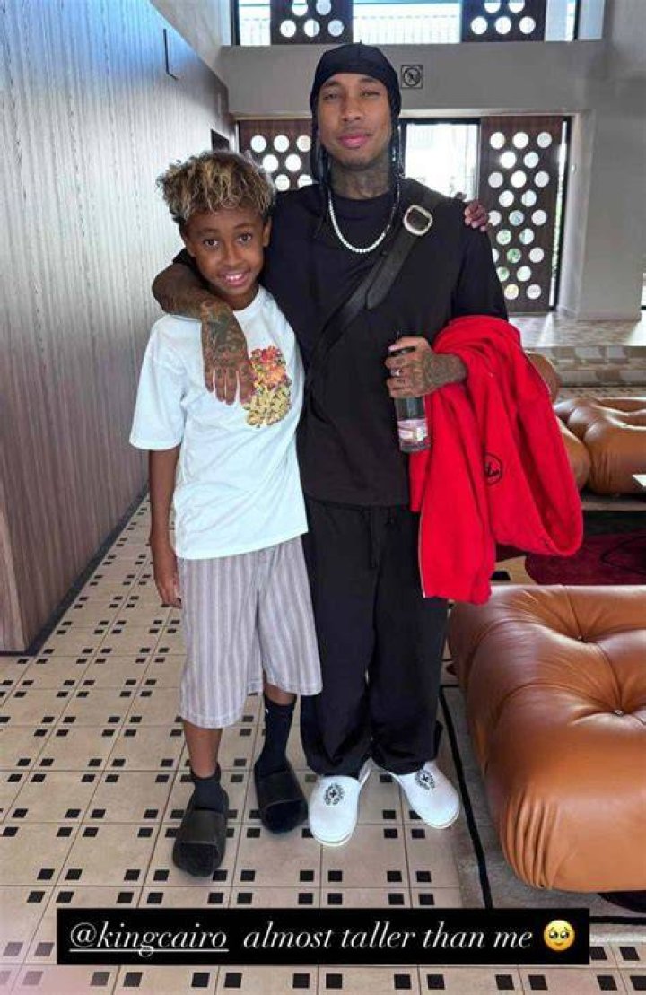 Blac Chyna & Tyga’s Son King Twinning With Dad In New Pic – Hollywood Life