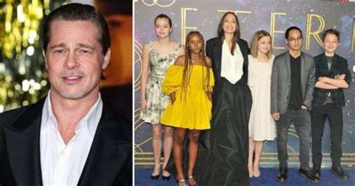 Brad Pitt Seen Covered In Fake Blood For New Movie With Joey King – Hollywood Life