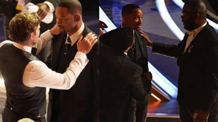 Bradley Cooper Will Smith After He Slapped Chris Rock At The Oscars – Hollywood Life