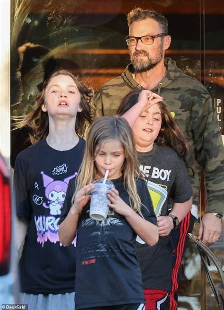 Brian Austin Green Is A Doting Dad On ‘Target Run’ With All 3 Kids After Tina Louise Reunion — Pic