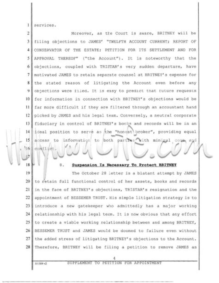Britney Spears Begs Court To Remove Her Dad Jamie From Conservatorship, New Docs Reveal