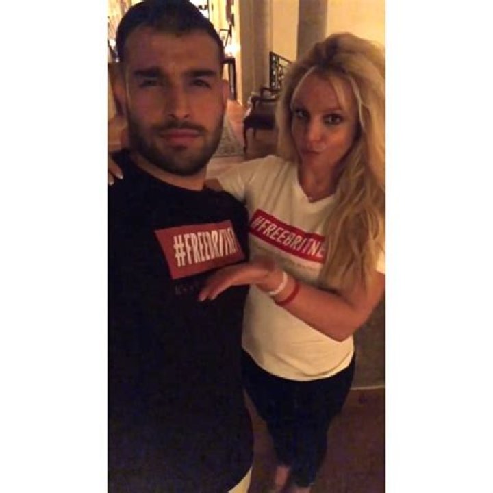 Britney Spears Rocks ‘Free Britney’ T-Shirt With Sam Asghari Ahead Of Conservatorship Hearing