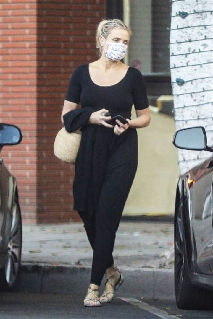 Cameron Diaz, 48, Goes Makeup-Free On Rare Outing 9 Months After Welcoming Baby Girl — Pic