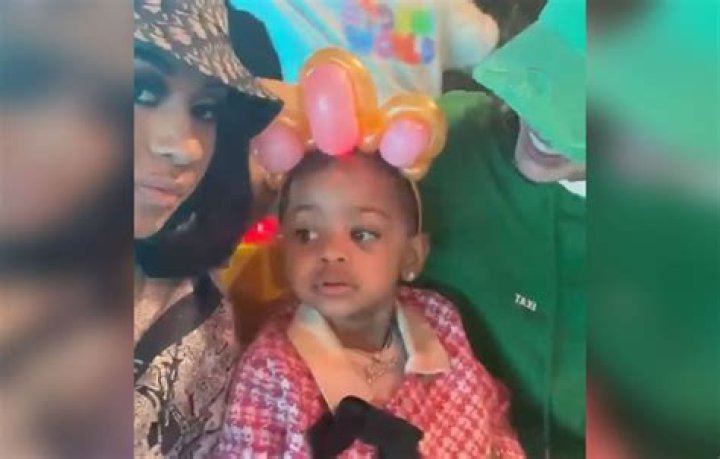 Cardi B Jokes About Kulture Making ‘Rich Friends’ At Stormi Webster’s 2nd Birthday Party