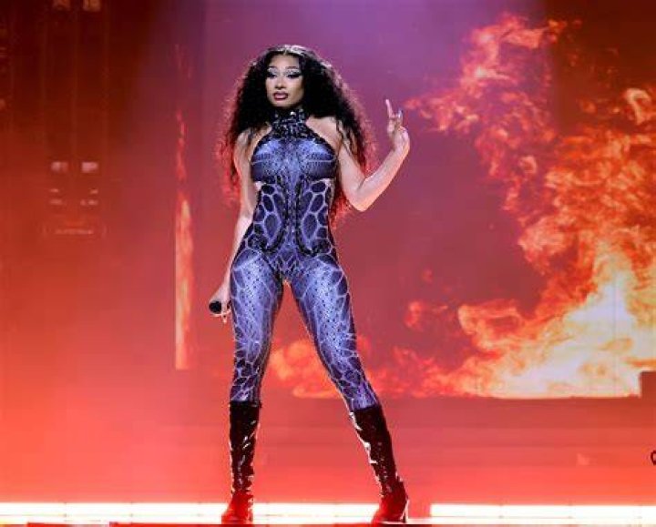 Cardi B & Megan Thee Stallion React To Snakes In ‘WAP’ BTS Video – Hollywood Life