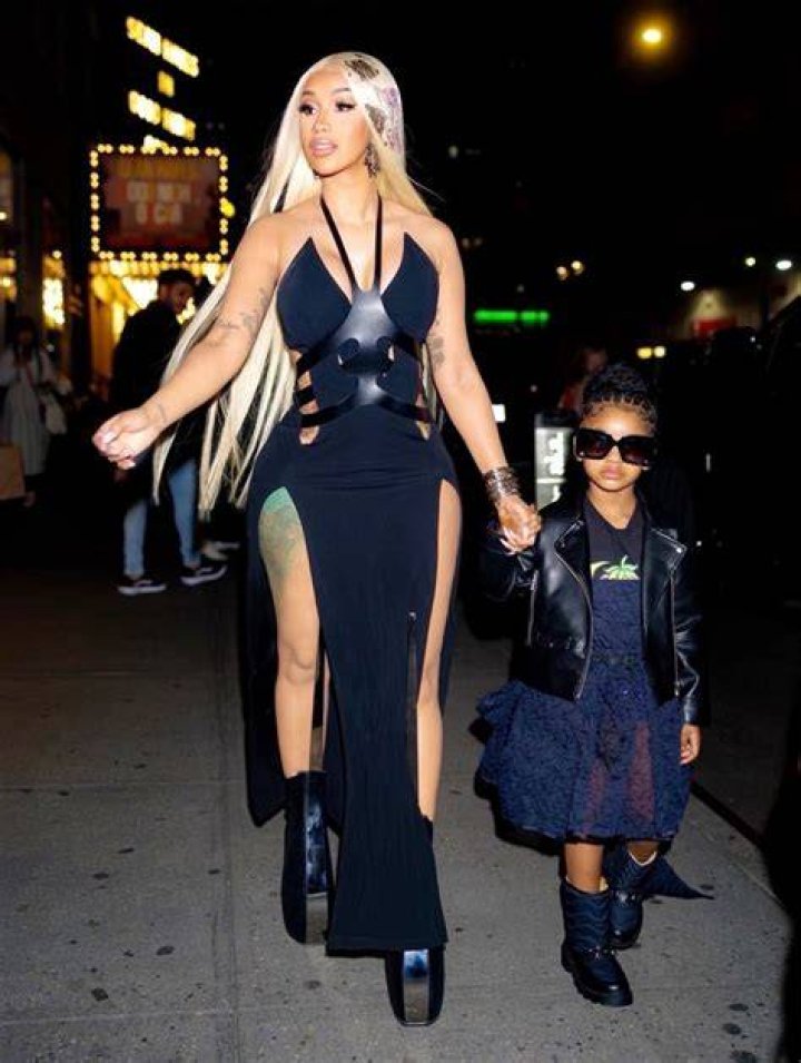 Cardi B Rocks Lime Green Dress At Release Party With Daughter Kulture – Hollywood Life