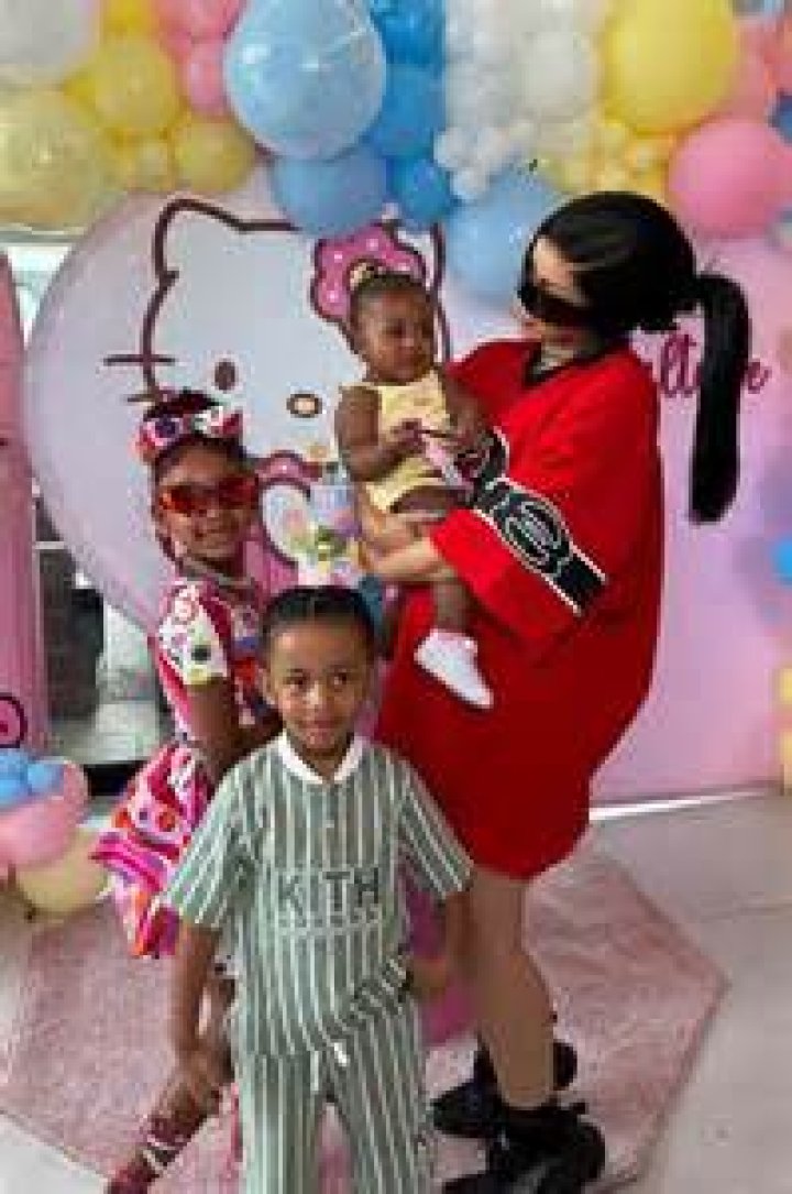 Cardi B’s Daughter Kulture, 3, Draws On Offset’s $1800 Moncler Jacket With Red Crayon Then Dozes Off