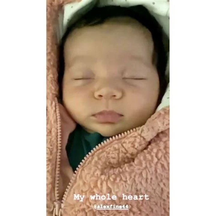 Cassie Shares 1st Photo Of Baby Frankie’s Face 1 Month After Giving Birth — See Adorable Pic