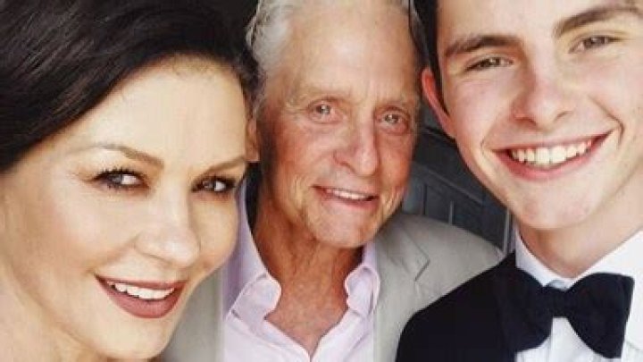 Catherine Zeta Jones, 48, & Michael Douglas Send Handsome Look-Alike Son, 17, Off To Prom