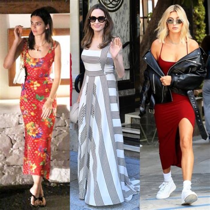 Celebrities In Maxi Dresses: Photos – Hollywood Life