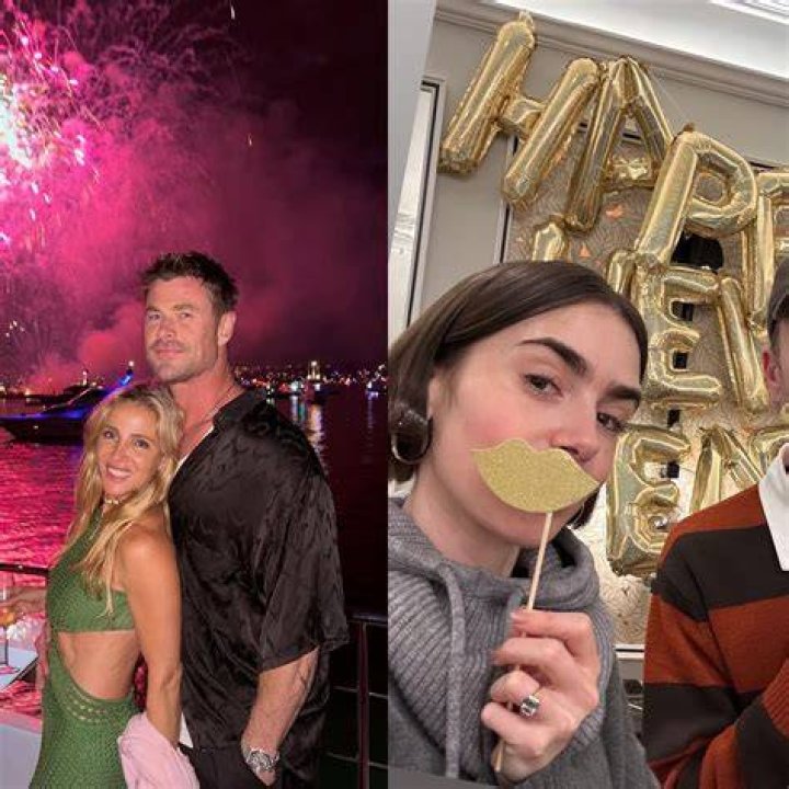 Celebs Celebrating NYE 2021 — Photos