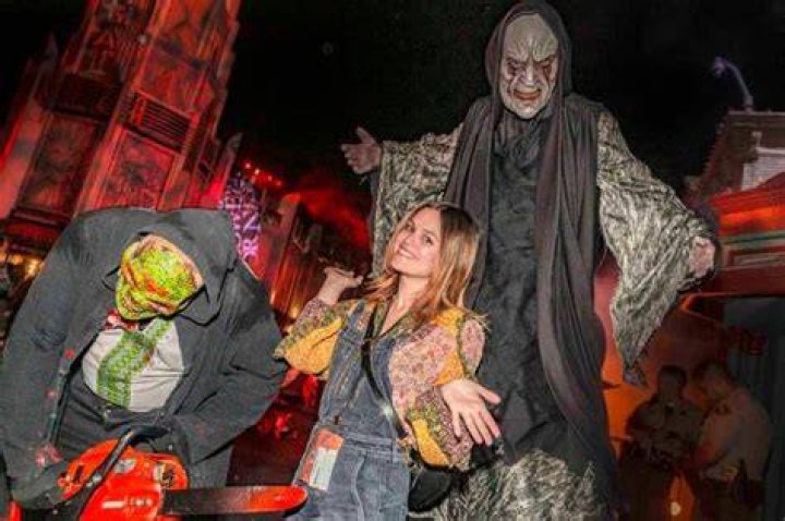 Celebs Getting Scared At Haunted Houses — See Pics
