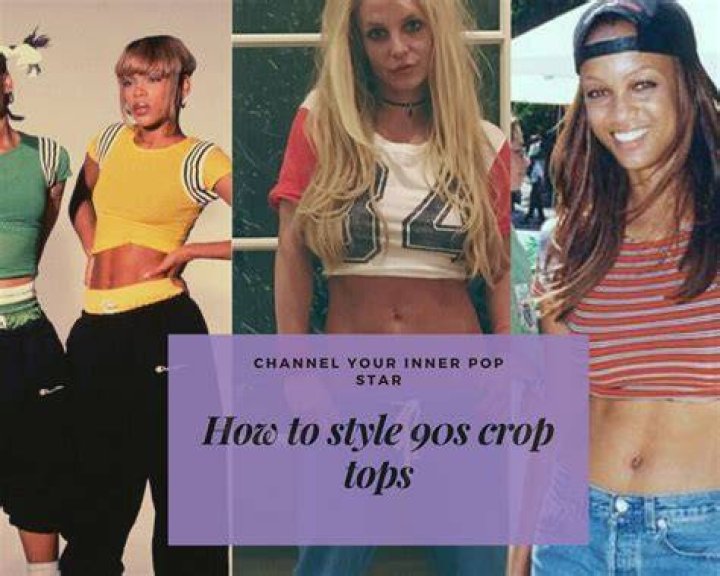 Channel Your Inner 90s Style With These Must-Have Crop Tops