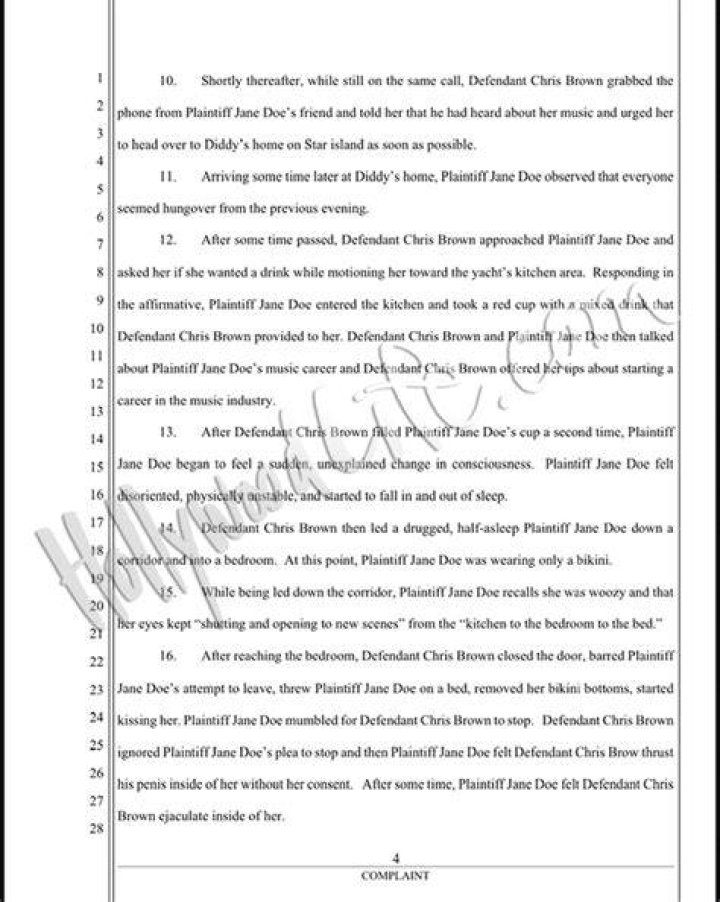 Chris Brown Accused Of Date Rape: Woman Claims He ‘Brutally Assaulted’ Her In New Legal Docs