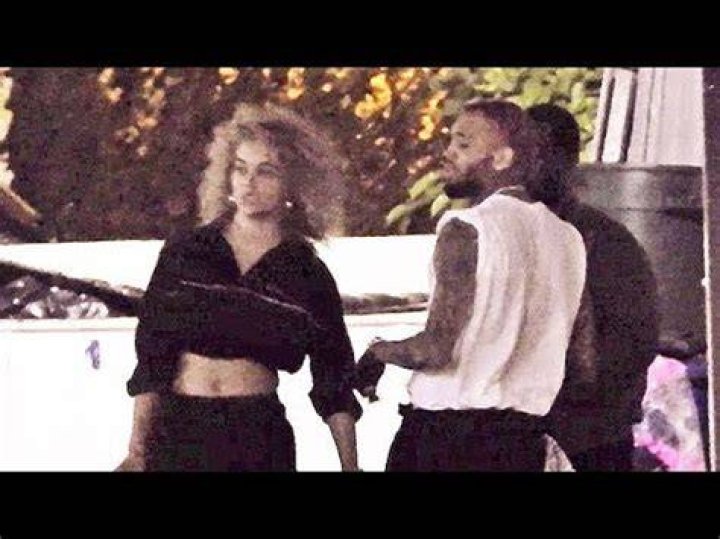 Chris Brown Hangs Out With Model Jasmine Sanders 23 Days After Ammika Harris Gives Birth