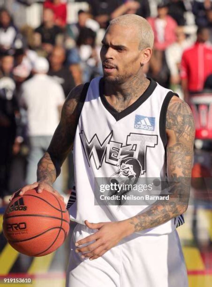 Chris Brown & Royalty Playing Basketball In Video Shared By His Mom – Hollywood Life