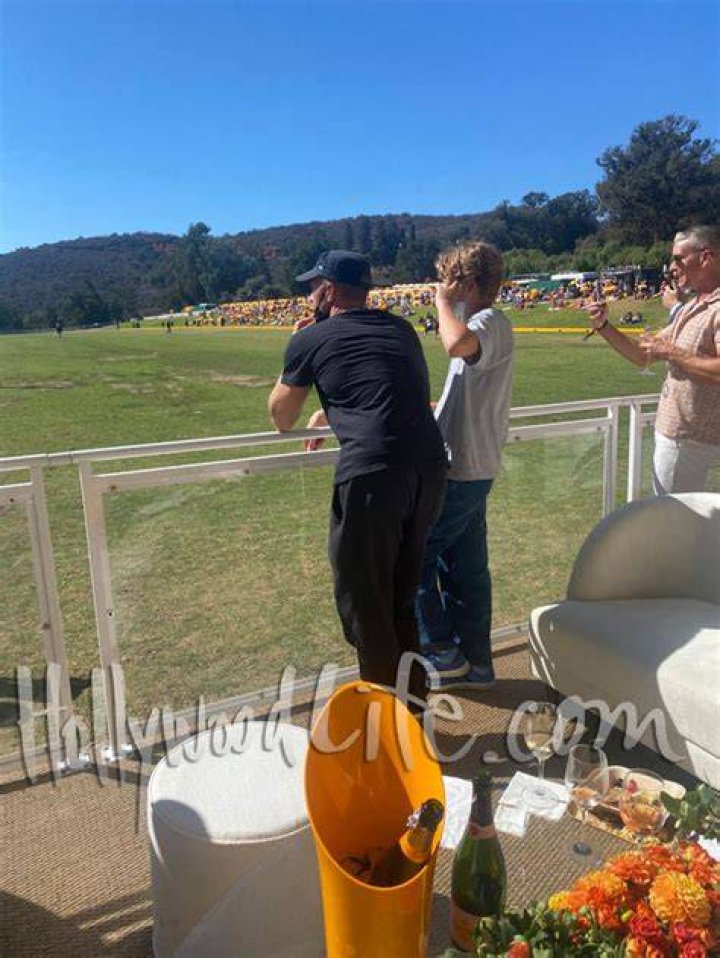 Chris Martin & Son Moses Enjoy Polo Match Together — Exclusive Pics – Hollywood Life