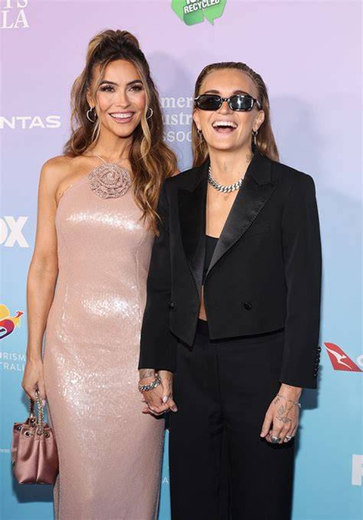 Chrishell Stause & G Flip Passionately Kiss in Romantic PDA Moment at G’Day USA Arts Gala