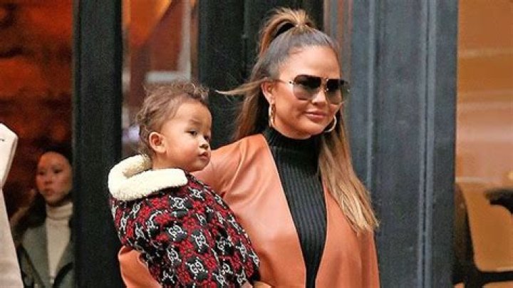 Chrissy Teigen Poses For Cute Photos Taken By Son Miles, 4, 1 Day After Pregnancy News