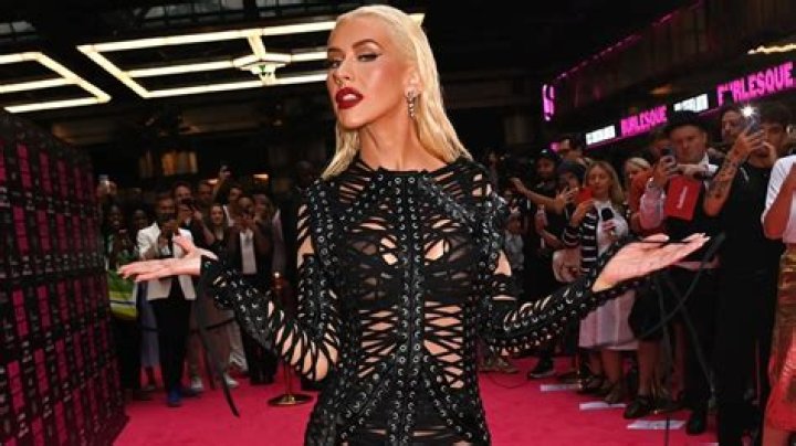 Christina Aguilera Rocks Metal Bodysuit For Sexy Performance In Spain: Photos