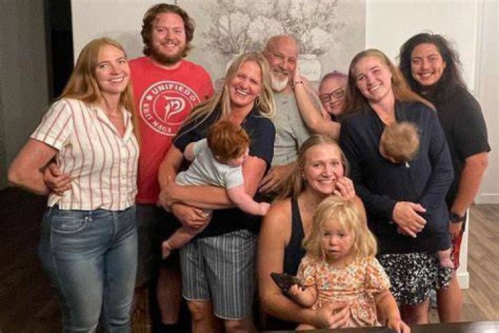 Christine Brown Shares Big Family Hug With Fiancé David Woolley & 2 Of Her Daughters: Photo