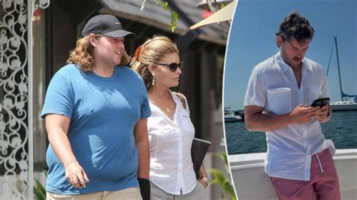 Christopher Schwarzenegger Shows Off Weight Loss While Getting A Pedicure With Mom Maria Shriver