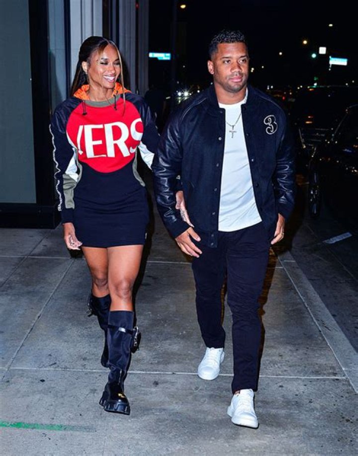 Ciara Shows Off Toned Legs In Tight Sweatshirt Mini Dress For Date Night With Russell Wilson