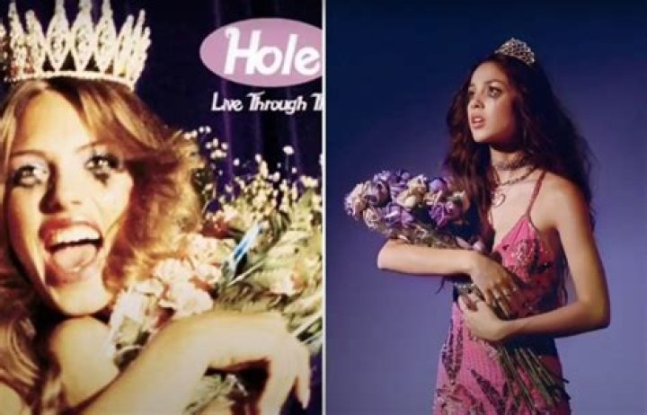 Courtney Love Calls Out Olivia Rodrigo For Recreating Hole Album Cover – Hollywood Life