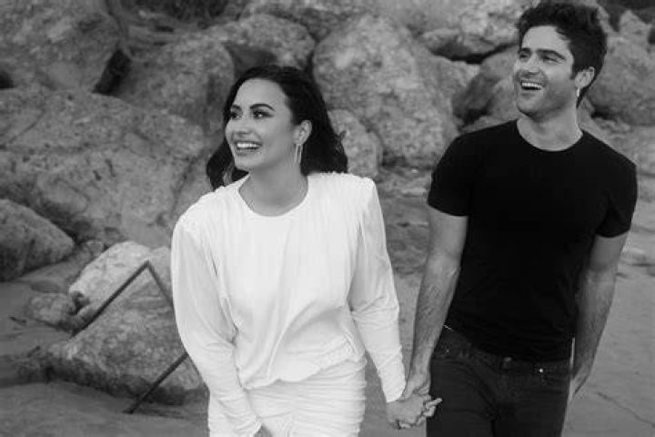 Demi Lovato Wears White Mini-Dress On Date With Max Ehrich Before Announcing Engagement