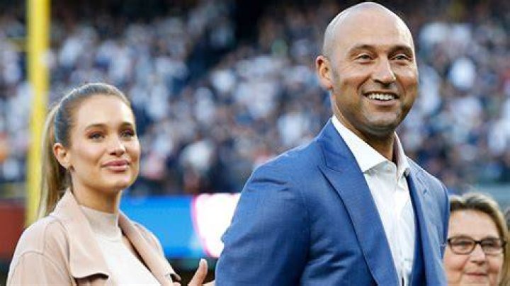 Derek Jeter Gives Rare Look At Kids Bella, 2, & Story, 11 Mos., To Celebrate Hall Of Fame Announcement