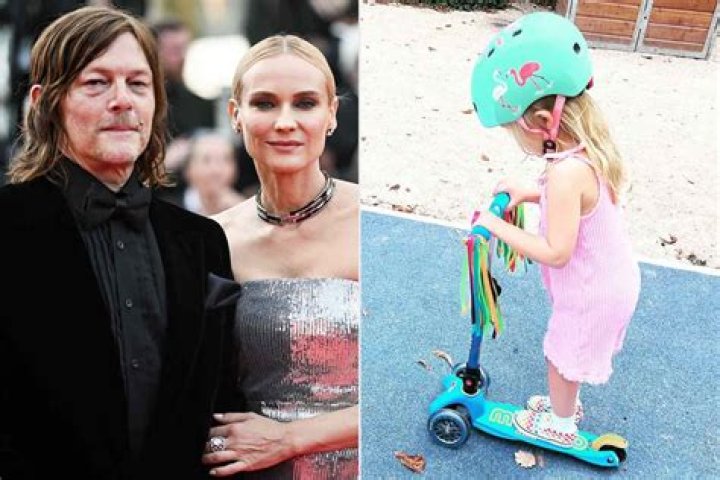 Diane Kruger & Norman Reedus Play With Their Daughter, 19 Mos., At The Park In Adorable New Pic