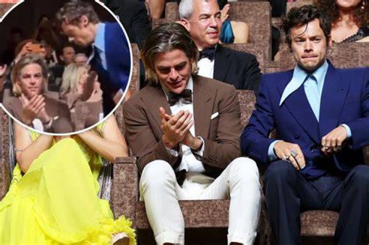 Did Harry Styles Spit On Chris Pine? Watch The Viral Video – Hollywood Life